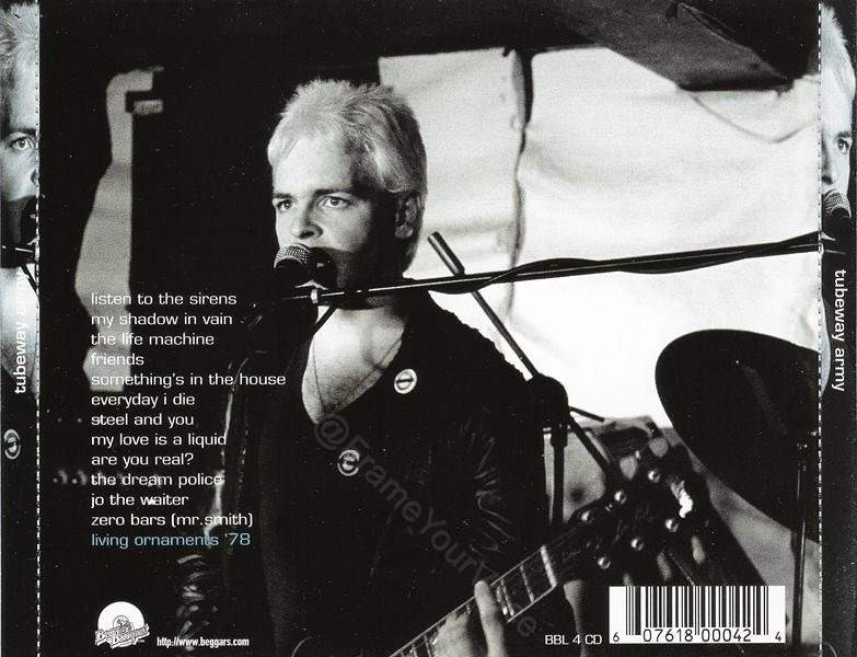 BBL 4CD 1998 Remastered Back Cover.
